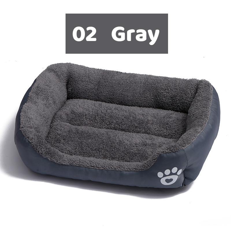 Square Comfortable Double Sided Available Large Pet Dog Sofa Bed 19 Colors Picture Memory Foam Pet Bed Solid Stocked