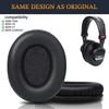2pcs/pairs Leather Headphone Foam For Sony MDR 7506 Sony MDR V6/ MDR V7/ MDR-CD900ST Headset Ear pads Cushion