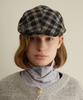 FUNFROMFUN Check Hunting Cap, Black
