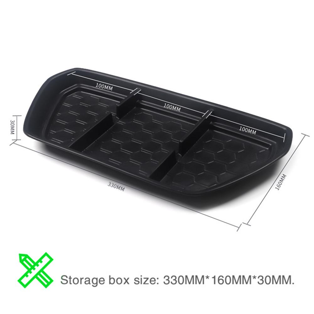 Car Dashboard Storage Tray for Nissan Frontier + Center Console Box Organizer Central Phone Stand Inner Accessories 22Frontier D-BOX