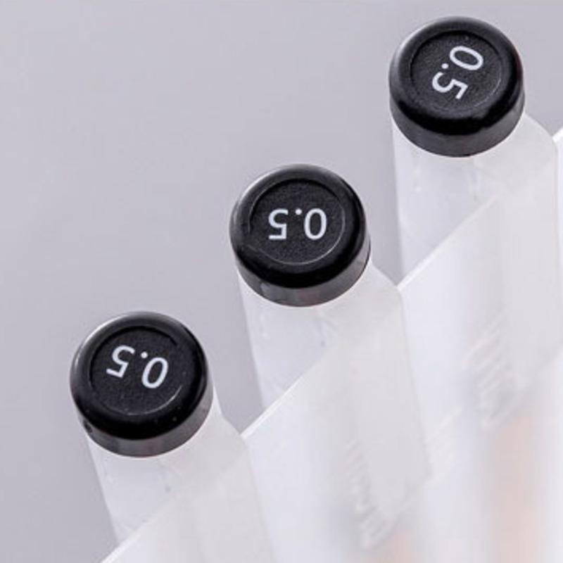 1 Stück Schreibwaren Niedlich Gerade Hohe Kapazität Stift Schule Bürobedarf Gel Stift