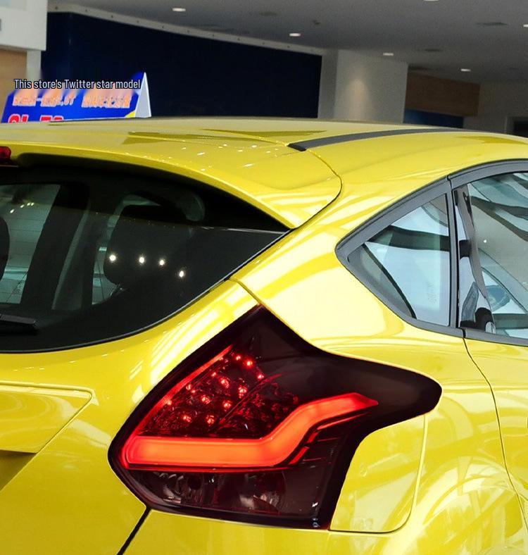 15-18 Ford Focus Hatchback LED Rear Tail Lights with Turn Signals and Daytime Running Lights