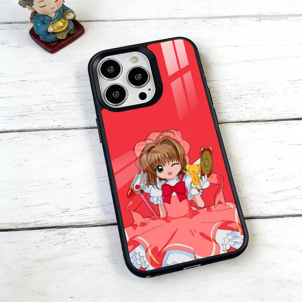 CardCaptor Sakura Anime Phone Case For iPhone17,16,15,14,13,12,11 Plus,Pro Magnetic For Magsafe Wireless Charging
