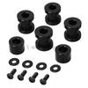 Detachables 4 Point Docking Hardware Kit Motorcycle Sissy Bar Backrest Luggage Rack For Harley Touring Electra Glide Road King