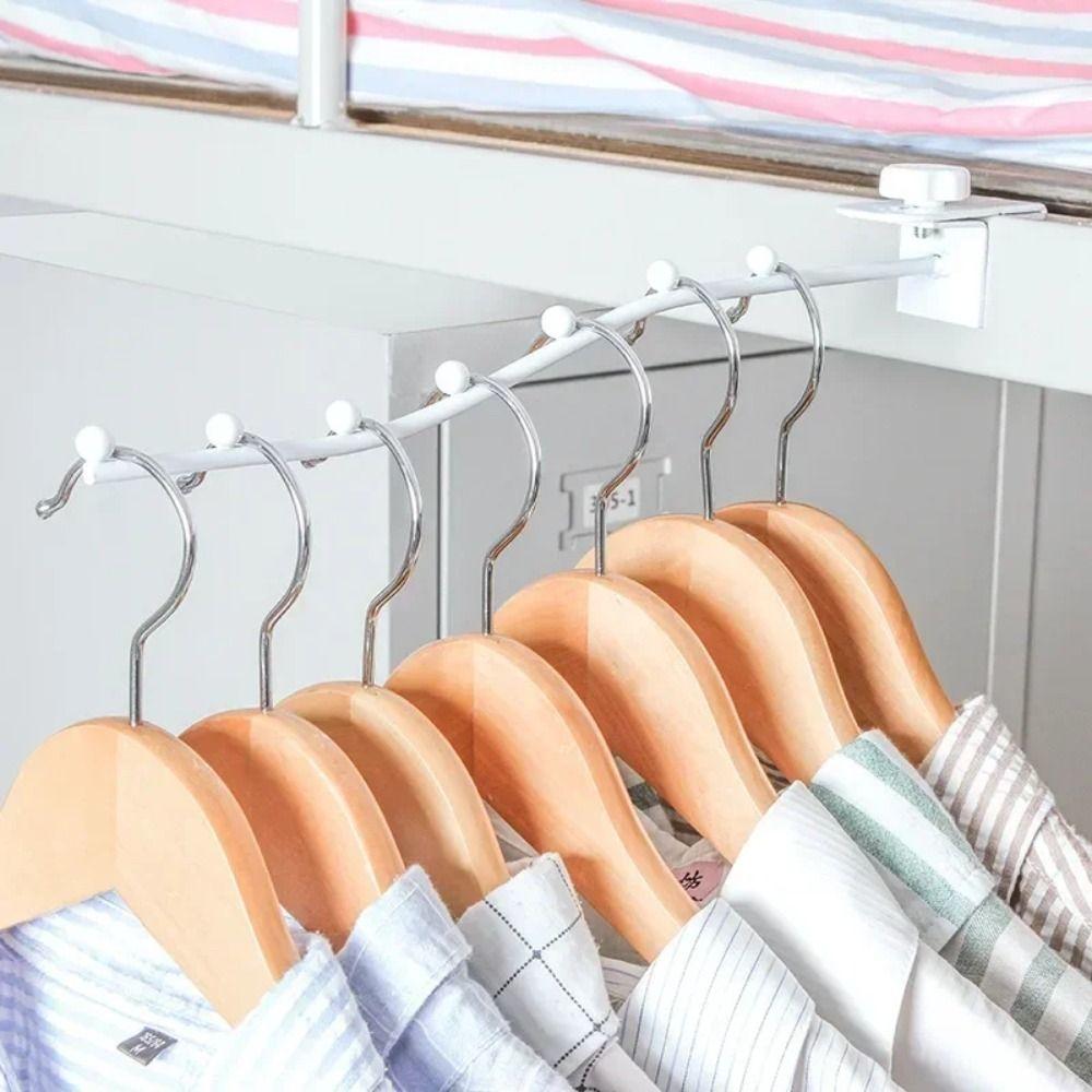 Appendiabiti da parete Organizzatore per armadio Salvaspazio Stendibiancheria da letto per dormitorio studentesco Ferro da stiro