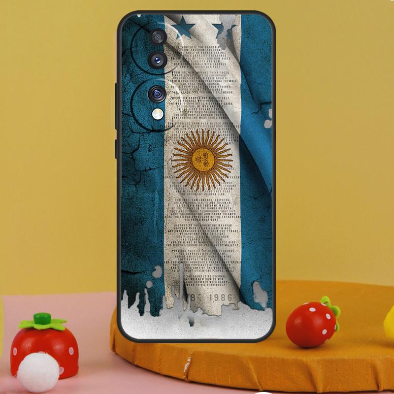Argentina Flag Case For Honor 200 Pro X9a X9c X8a X7a X6a X7 X8 X9 X8b X9b 50 70 90 Magic 5 6 Lite Cover