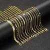 15 Stück Vintage Elegantes Goldfarbenes Herz Schlangenketten Armband Set Einfache Mehrfacharmbänder Für Frauen Mode Tägliches Tragen Schmuck Geschenk