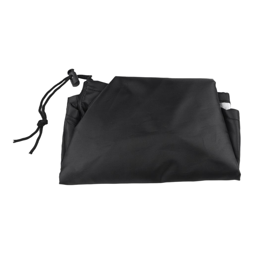 Protective Turntable Dust Cover with Strap Hook Waterproof Oxford Cloth Fabric and Scratch Resistant for Vinyl Players