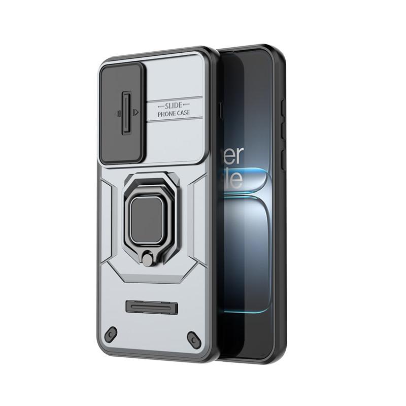 For OnePlus Nord 5 Case Slide Camera Len Cases OnePlus Nord 5 Cover Bumper Shockproof Armor PC Phone Back Cover OnePlus Nord 5
