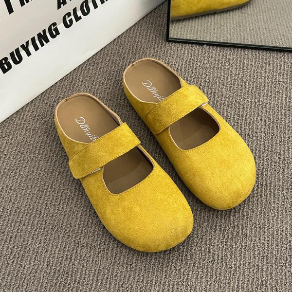 Fashion Slippers Women Summer Female Shoes Cover Toe Loafers Slides 2025 Soft Casual Leisure Slippers Women Summer Cover Toe Female Shoe