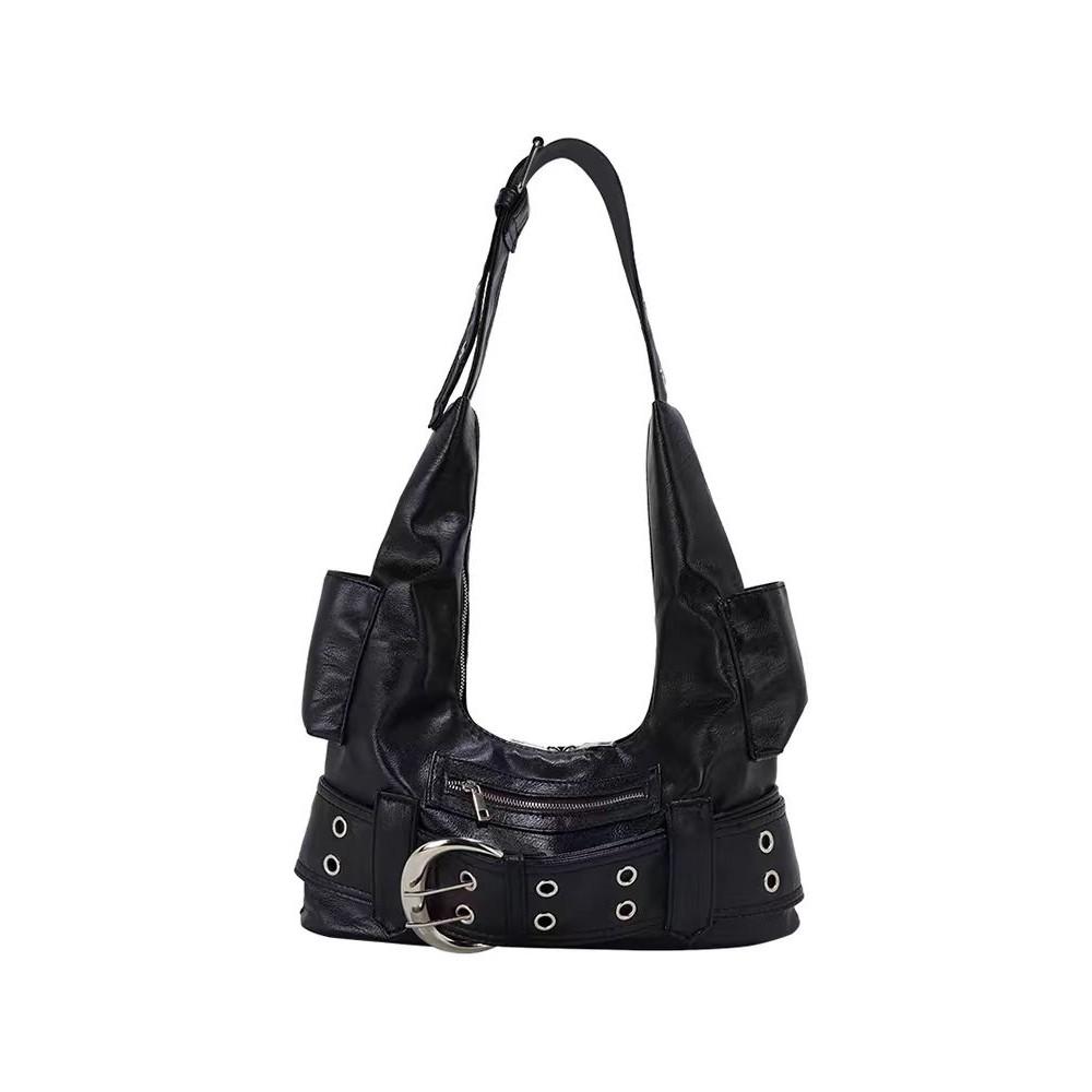 IELGY Commuter Underarm Bag Large Capacity All-Match Sweet Cool Motorcycle Bag