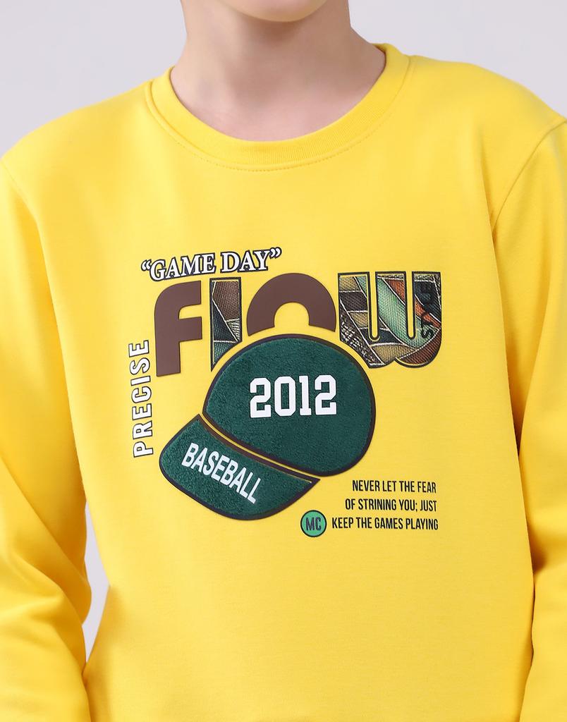 Monte Carlo Boys Round Neck Full Sleeve Sweatshirt