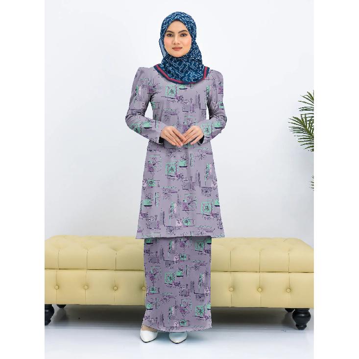 

Ид леопардовый градиентный принт модный длинный градиентный современный куранг паханг женский повседневный мусульманский костюм удобный женский костюм двойка 4XL белый