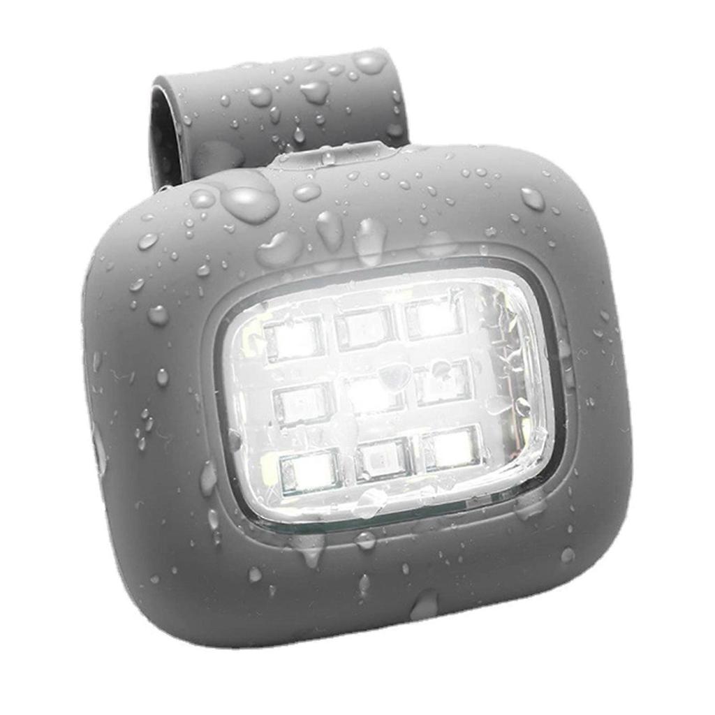 LED Clip Lamp Magnetic USB Charging Running Lamp Outdoor Headlamp Waterproof Jogging Lamp Outdoor Backpack Buckle Light