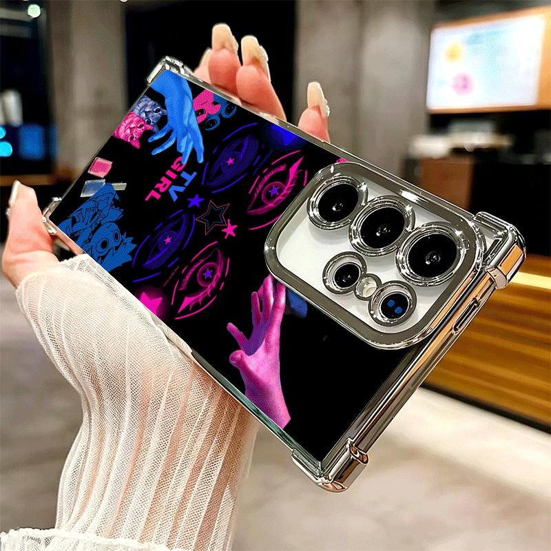 TV Girl Album Soft Phone Case For Samsung Galaxy S26 Ultra S25 Edge S24 FE S23 Plus S22 S21 + S20 Plating Anti-Fall Fundas