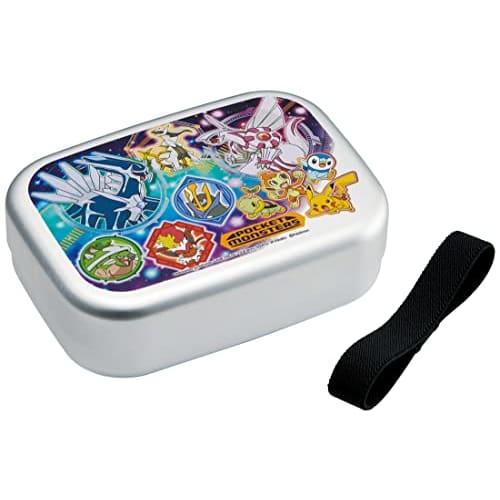 Skater Children's Aluminum Lunch Box 370ml Pokemon 22 Boys Made in Japan ALB5NV-A