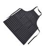 Bib Apron Waterproof Adjustable Kitchen Cooking Aprons with Dual Pockets for Kitchens Restaurants BakersBlack and White