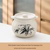 Jinlan Chun Ceramic Double Boiler Stew Pot