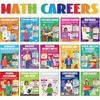 15Pcs Math Career Posters Bulk Bulletin Board Math Awareness Posters Classroom Decorations for High Middle School Wall Hallways Study Room Office