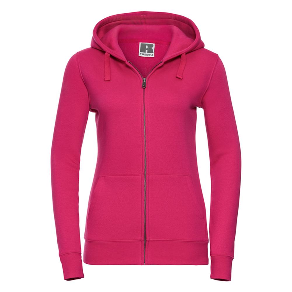 Russell Womens/Ladies Authentic Full Zip Hoodie