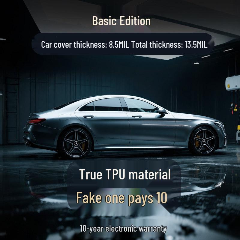 Xpeng X9 Invisible TPU Car Film: Anti-Scratch Body Paint Protection Other