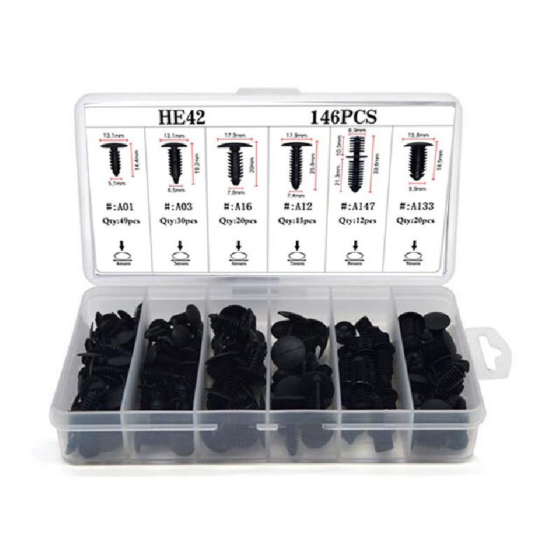 Universal Car Rear Trunk Interior Roof Trim Panel Moulding Clip Clips Fasteners