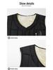 Men's Woodpecker Autumn/Winter Sleeveless Jacket - Middle-aged Dad's Thick, High-grade Cotton Vest.