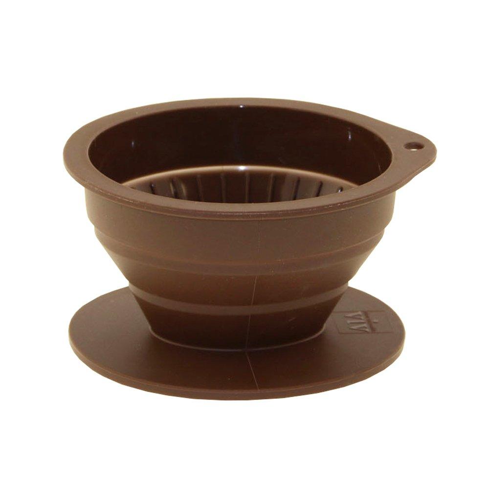 

World Create ViV Dripper Coffee Folding 2 Cups Brown 60001