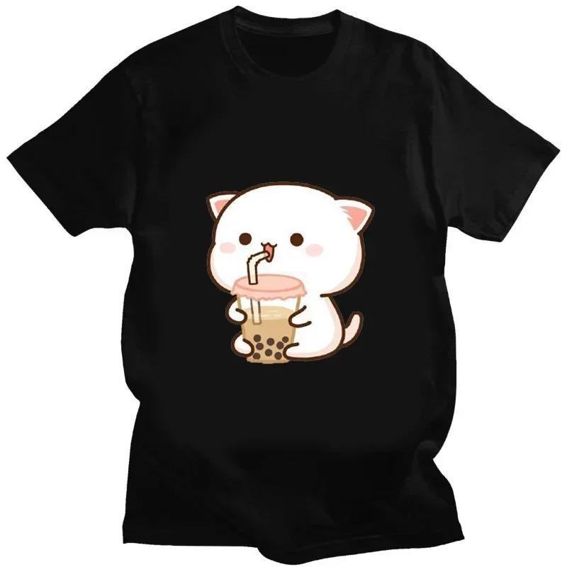 Bubu Dudu Tshirt FeUnisex Designer Anime Cute Girl Pattern Fun Harajuku Tshirt Summer Cotton Casual Breathable Loose Top