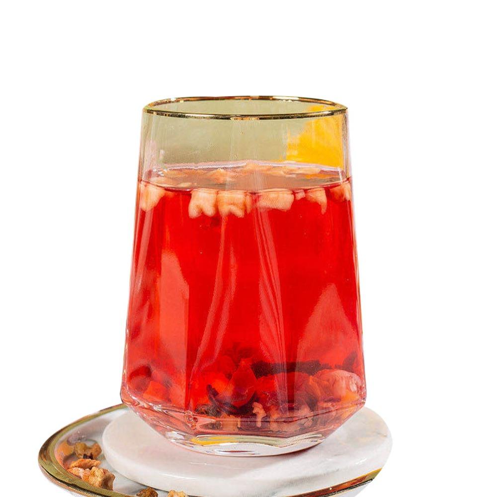 350g Canned Fruit Tea Organic Herbal Blend Pineapple Cantaloupe Healthy Drink