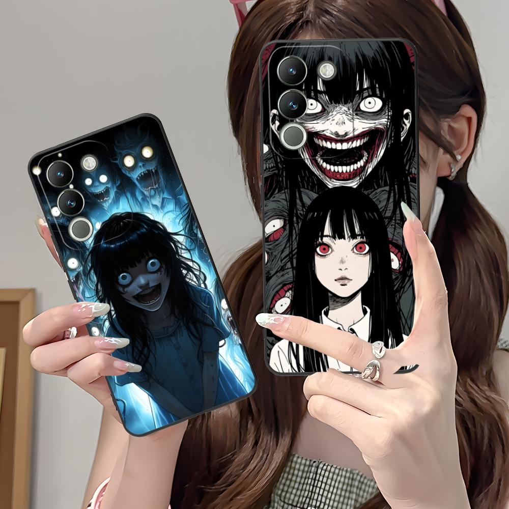 Terror Gothic Art Mobile Phone Case for VIVO V60 V50 V40 V30 V29 V27 V25 V23 Pro Lite 5G Colorful Printing Cover Pretty Cover