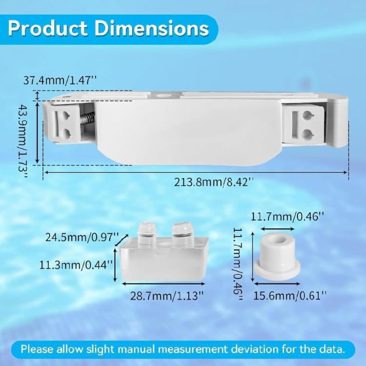 AXV417WHP Pool Cleaner Pod Swing Kit for Pool Cleaner Maintenance Kit AXV604WHP