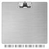 Stainless Steel Clipboard Long-Lasting with Strips Strong Stationery