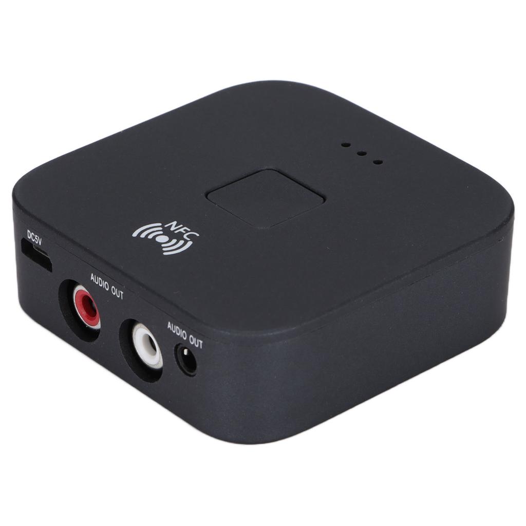Bluetooth 5.0 RCA Audio Receiver 3.5mm Port Wireless Adapter for Car Audio Headphone Home Stereo Theater System