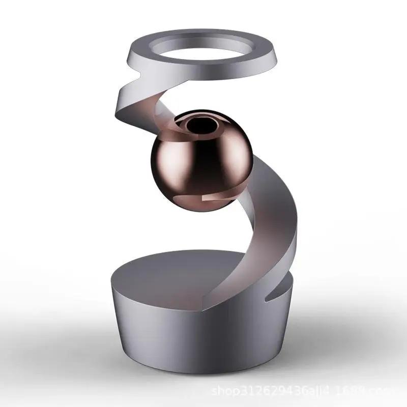 Adult Desktop Stress Relief Toy Aluminum Alloy Decompression Hypnosis Rotary Gyro Fingertip Kinetic levitating Spinner Gift
