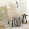 Relax Armchair Cream Fabric