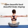 11Pcs/Set Yoga Fitness Kit with Pilates Ring Yoga Ball Glute Booty Band Figure 8 Resistance Band Stretching Belt Home Gym Fitness Equipment