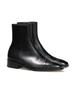 Allclassic Alc0019 Adore Straight-Tip Zip-Up Boots_Black