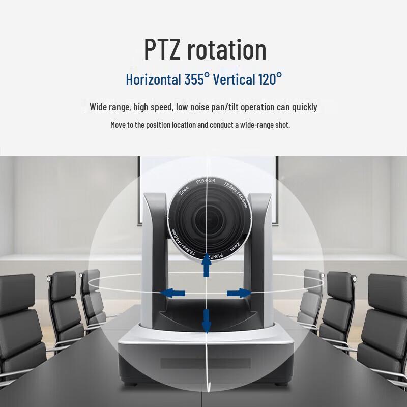 HD Video Conference & Live Broadcast PTZ Camera (CN version)