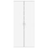 VidaXL Shoe Cabinet White 80x39x178 Cm Chipboard, Shoe Storage, Shoe Storage Cabinet, 3276672
