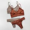 Slip da donna a vita bassa con forchetta alta in cotone perizoma in cotone traspirante per fitness sportivo