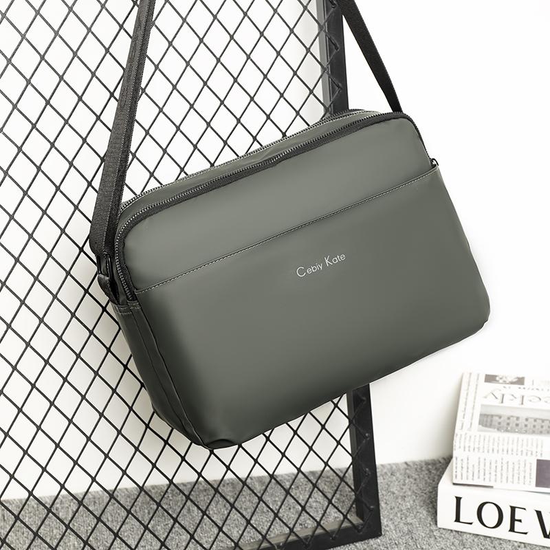 Business Men's Shoulder Bag Waterproof Commuter Crossbody Bag Large Capacity Messenger Bag