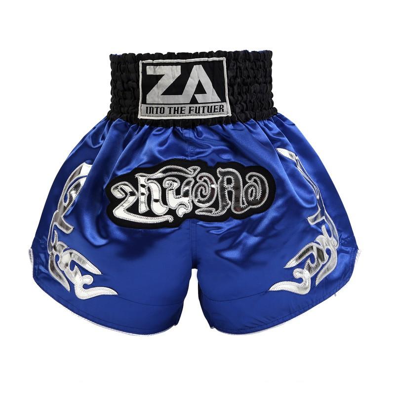 Breathable Muay Thai Shorts Cycling Jersey Training Fight Satin Unisex