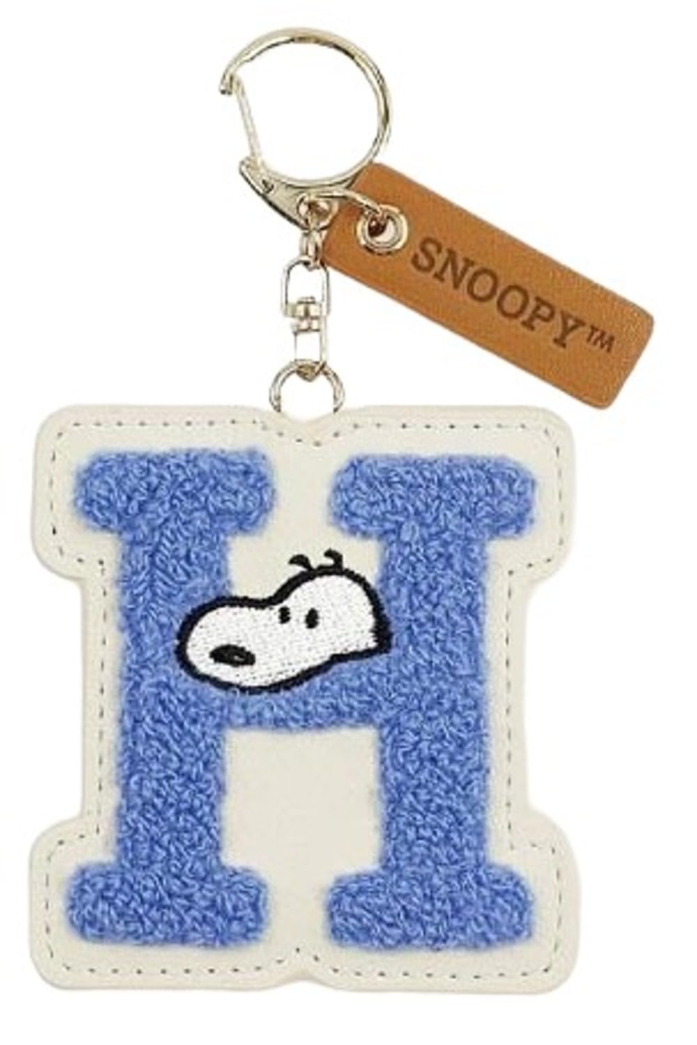 

Marimo Craft SNOOPY Sagara Initial Keychain H Snoopy Approximately W84 x H75 x D4mm (SPCQ-391)