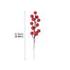 1PCS Christmas Red Berries Ornament Artificial Foam Berry Flower Branches DIY Wreath Xmas Tree Wedding Party Home Decoration