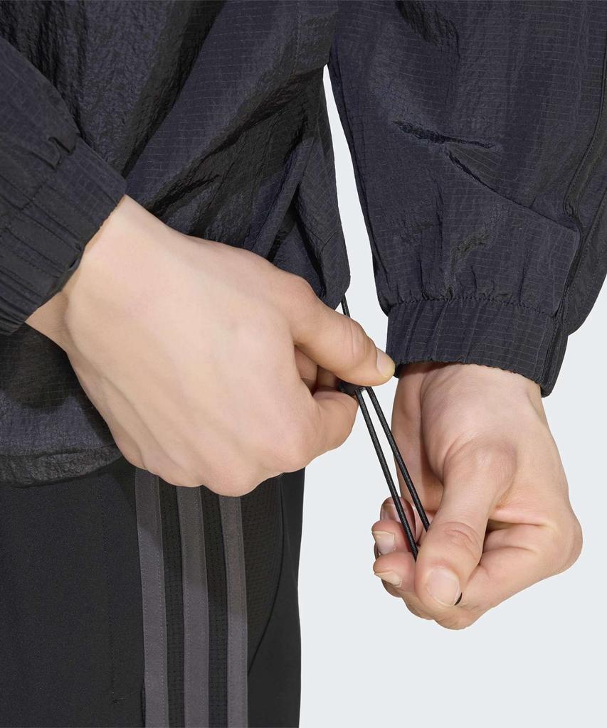 adidas 3-Stripe Wind Track Top - Black / Kw7391