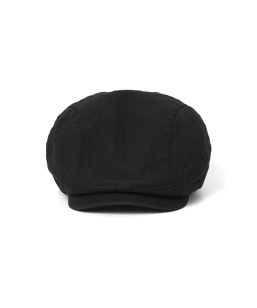 MILLO WOMEN Herringbone Hunting Cap [Black]
