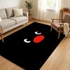 Cartoon Cute Pingu Penguin Floor Mat Soft Thickened Flannel Door Mat Non-Slip Living Room Rug Home Decor