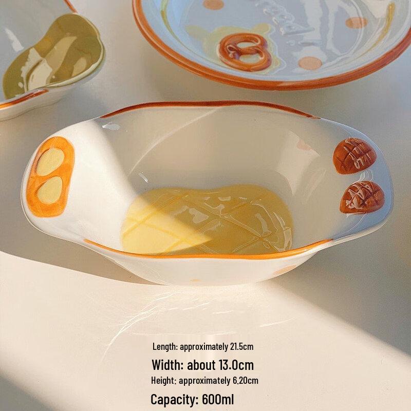 ZISIZ French Bread Series Ingot Bowls Set