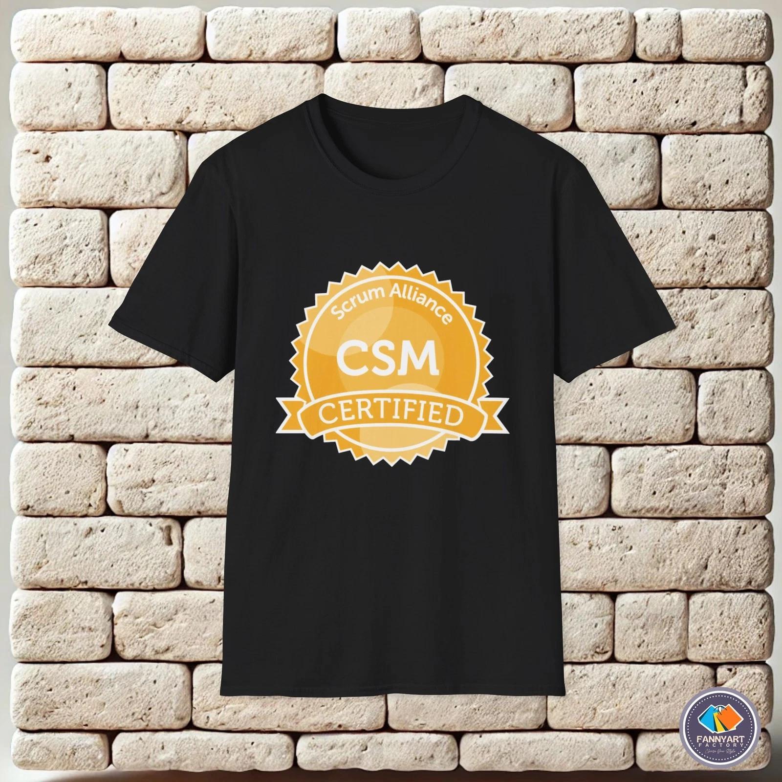 

Scrum Master CSM Logo Unisex T-Shirt S